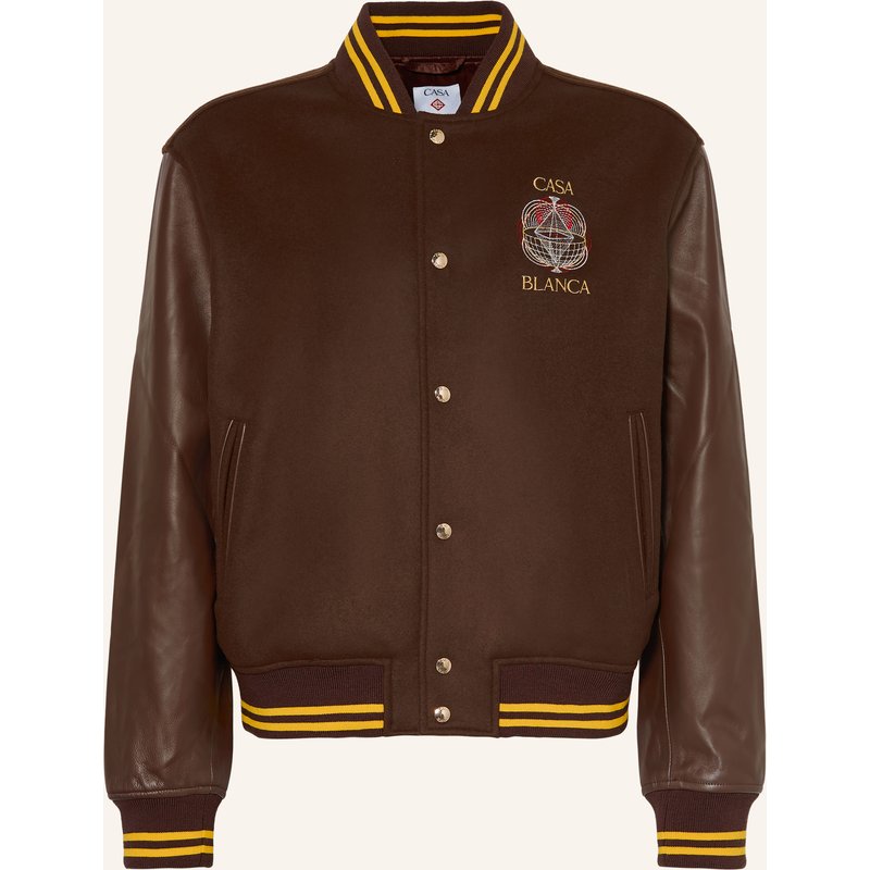 Casablanca College-Jacke braun