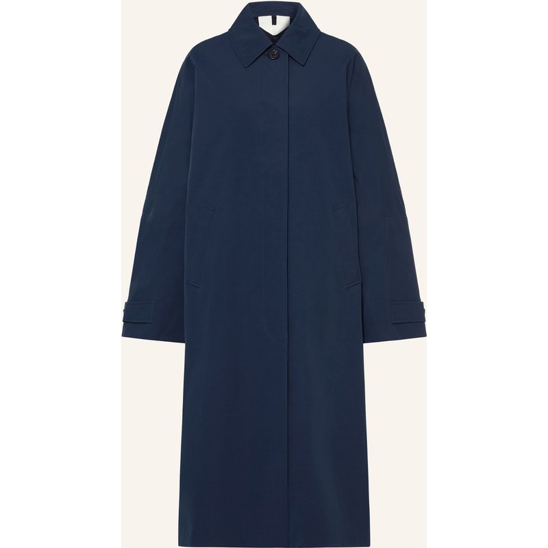 Arket Trenchcoat Miranda blau