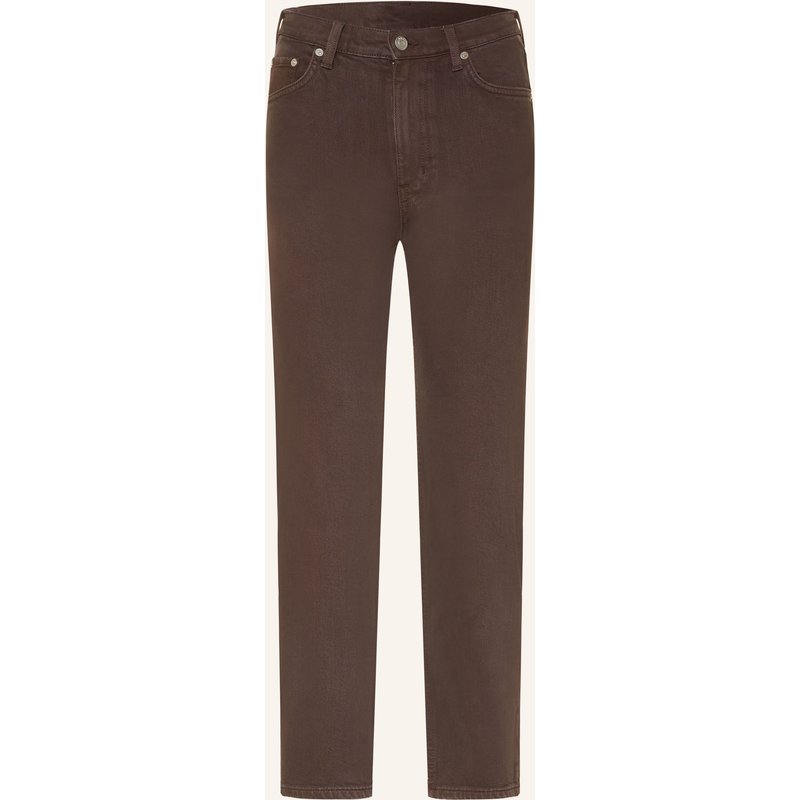 Arket Cropped Jeans braun