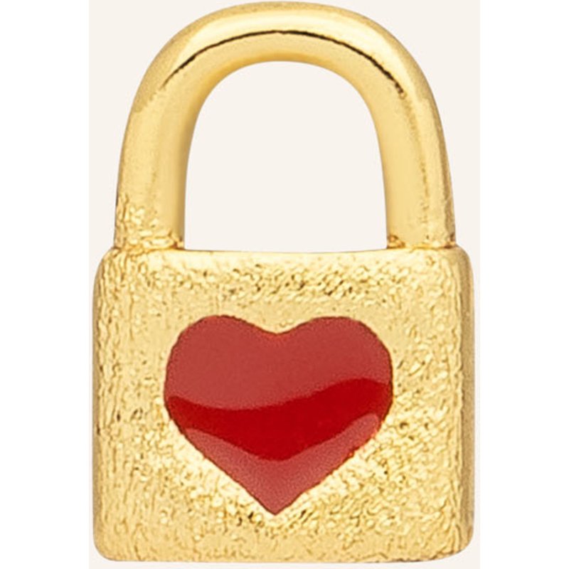 Lulu Copenhagen Ohrstecker Love Lock gold