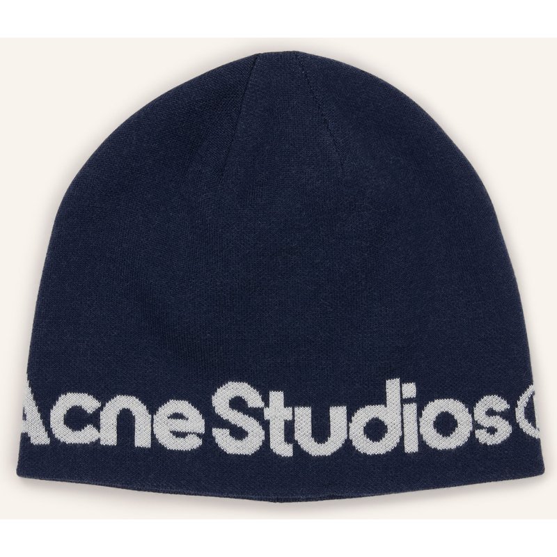 Acne Studios Mütze blau