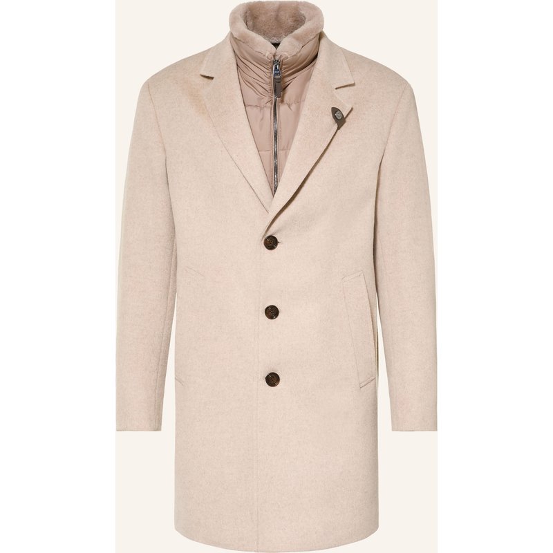Joop! Wollmantel Morris Mit Herausnehmbarer Blende beige
