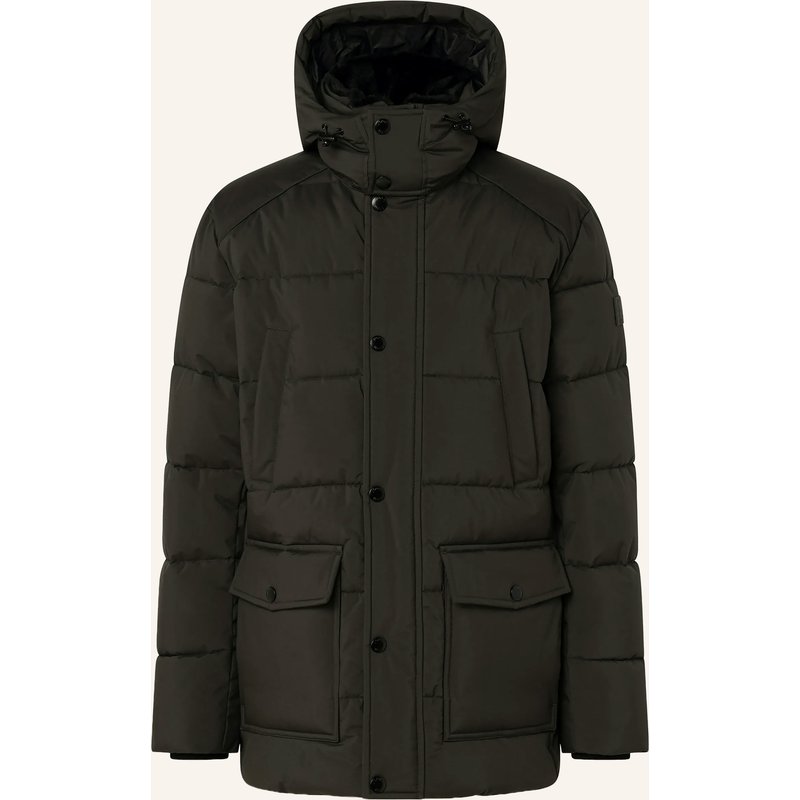 Joop! Jeans Steppjacke Harlow Mit Abnehmbarer Kapuze gruen