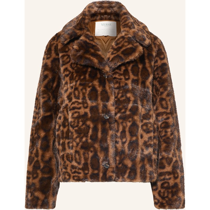 Yerse Kunstfell-Jacke twiggy45 braun