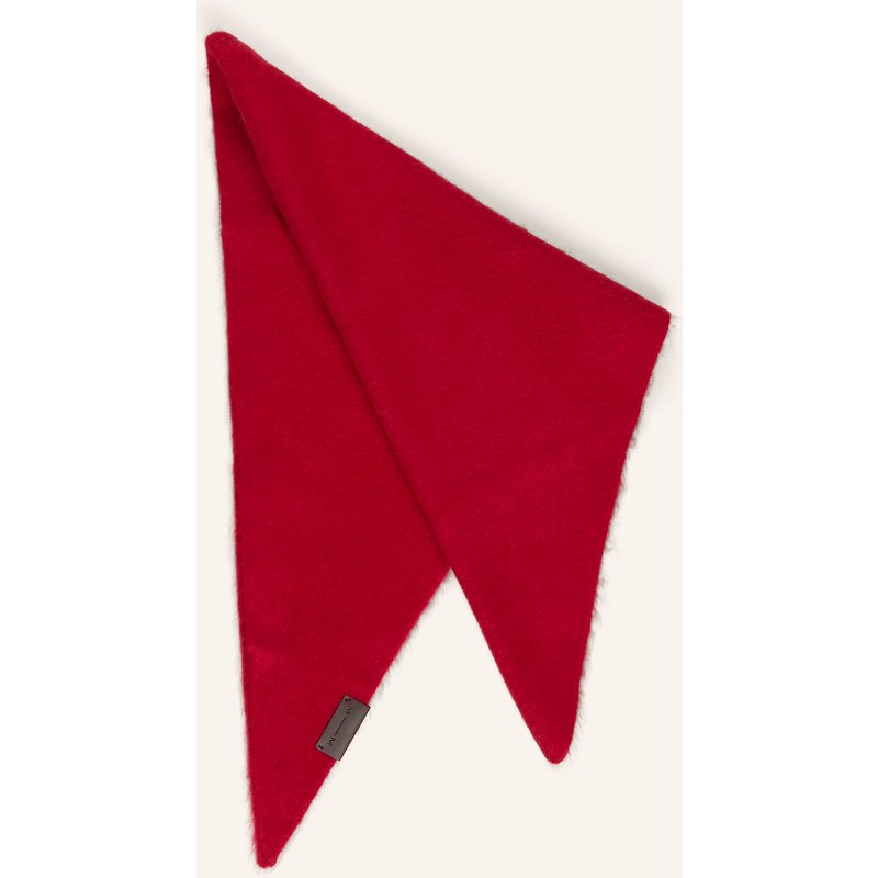 Mm By Max Mara Dreieckstuch Palo Mit Cashmere rot