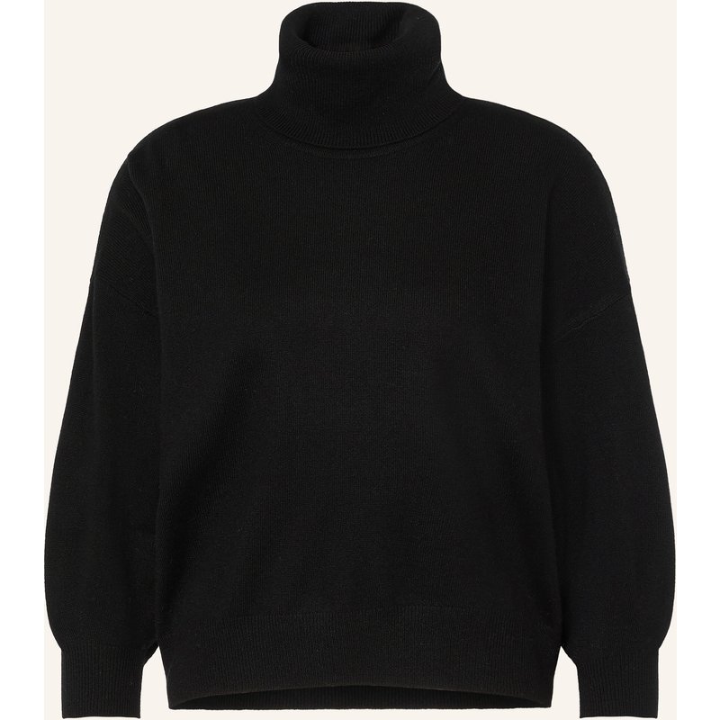 Mm By Max Mara Rollkragenpullover Break Mit Cashmere Und 3/4-Arm schwarz