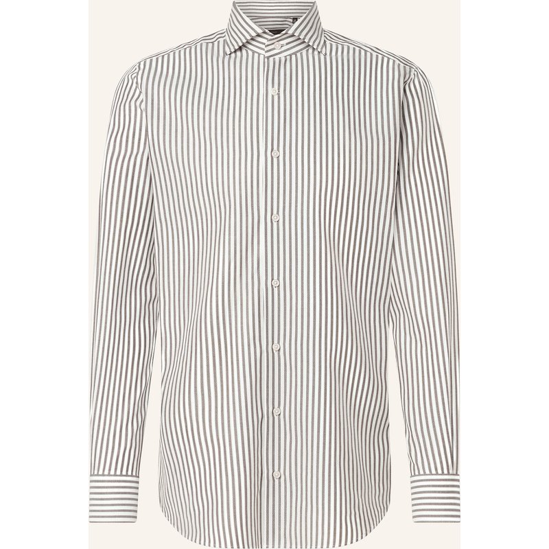 Windsor. Hemd Trivo Shaped Fit braun
