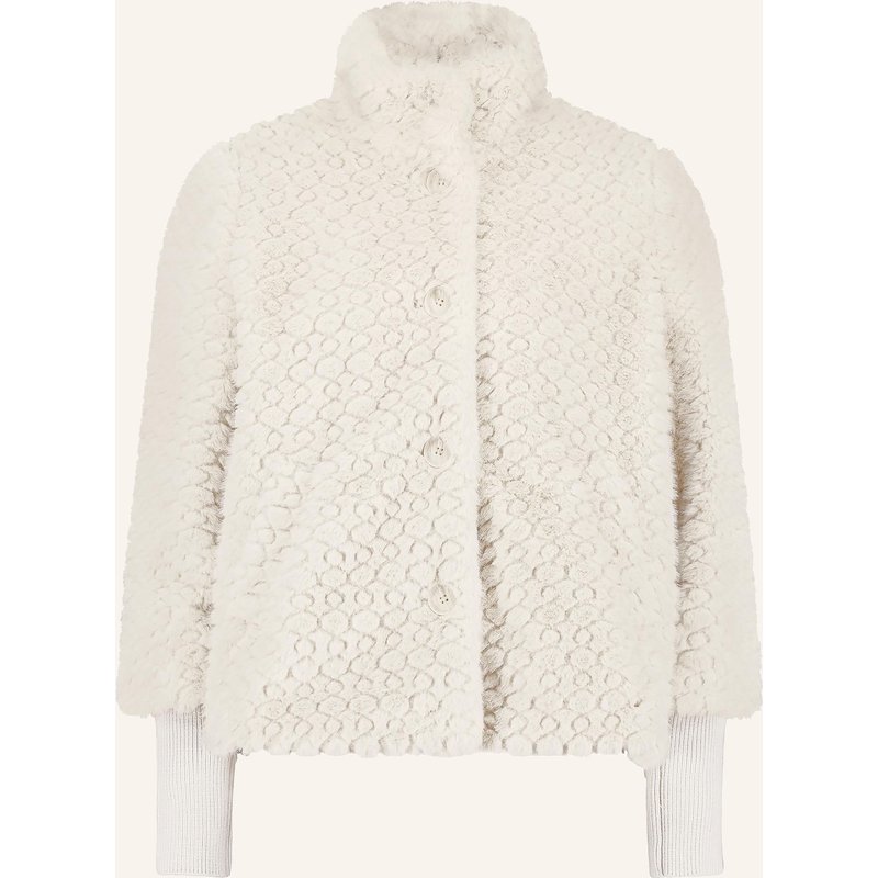 Betty Barclay Kunstfell-Jacke beige