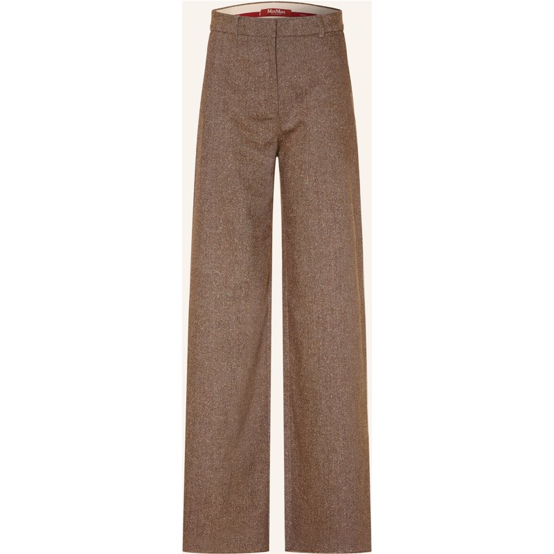 Max Mara Studio Marlenehose Gioia braun