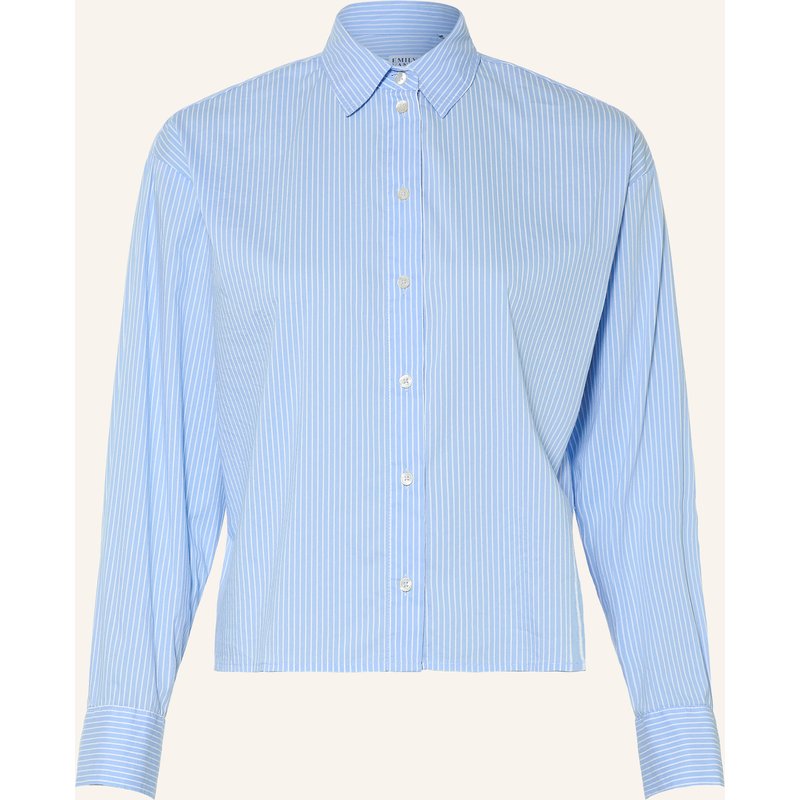 Emily Van Den Bergh Hemdbluse blau