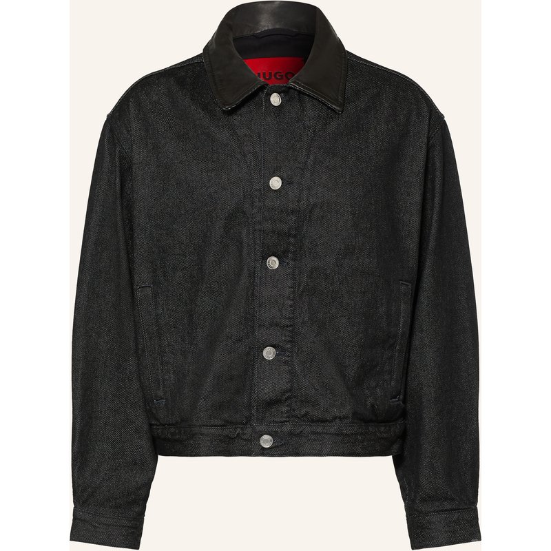 Hugo Jeansjacke schwarz