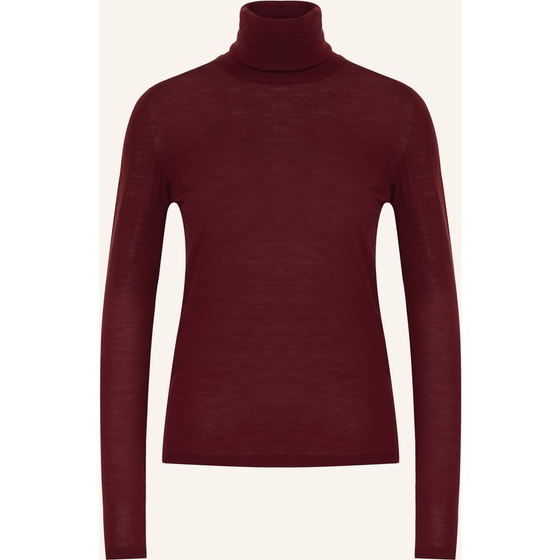 Max Mara Rollkragenpullover Saluto rot