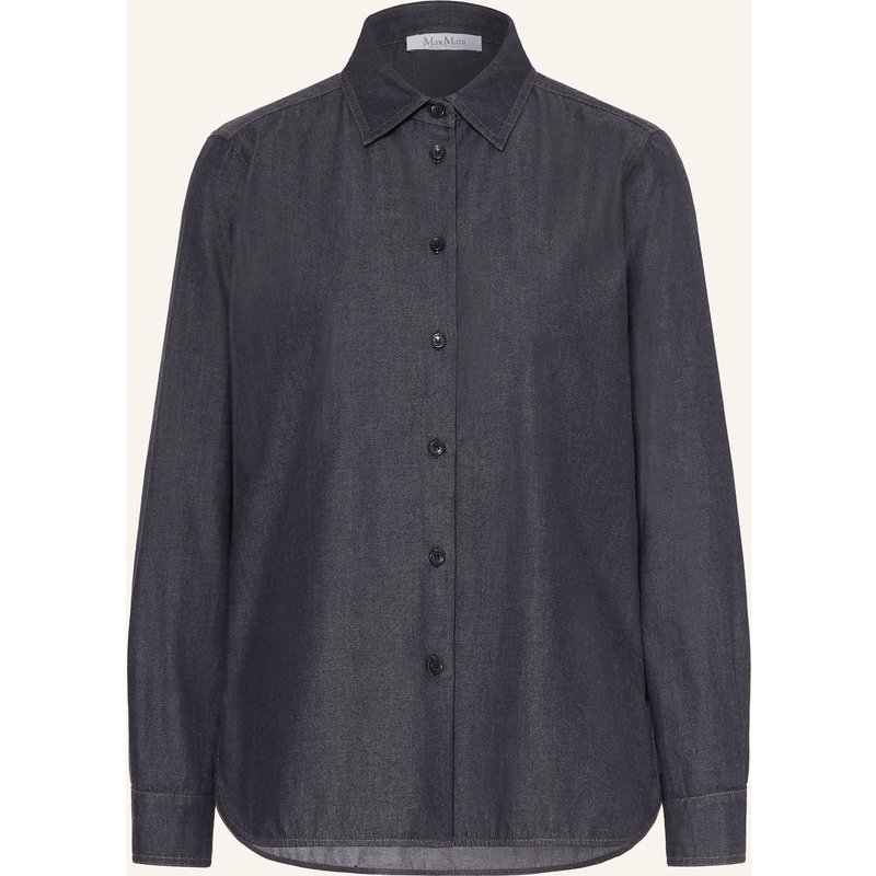 Max Mara Jeansbluse Molo blau