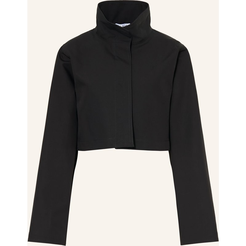 Alaïa Cropped-Jacke schwarz