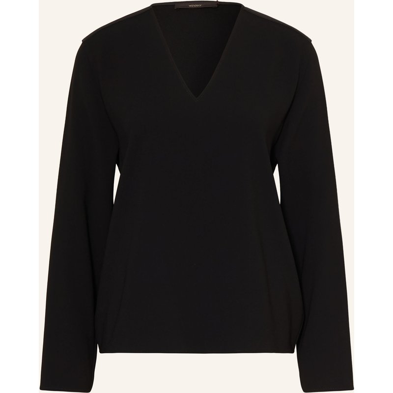 Windsor. Blusenshirt schwarz