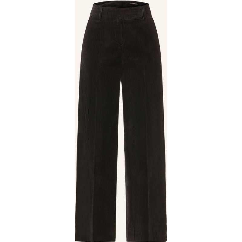 Windsor. Marlenehose Aus Cord schwarz