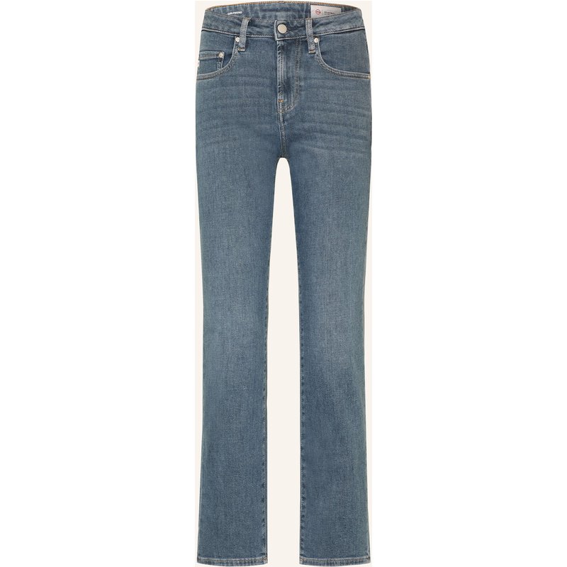 Ag Jeans Straight Jeans Girlfriend blau