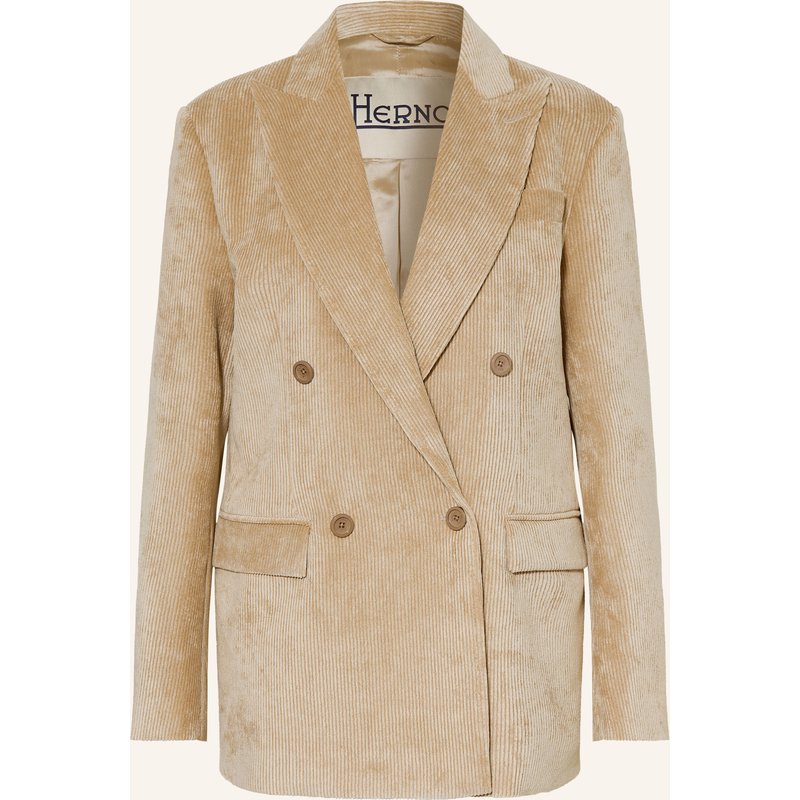 Herno Cordblazer beige