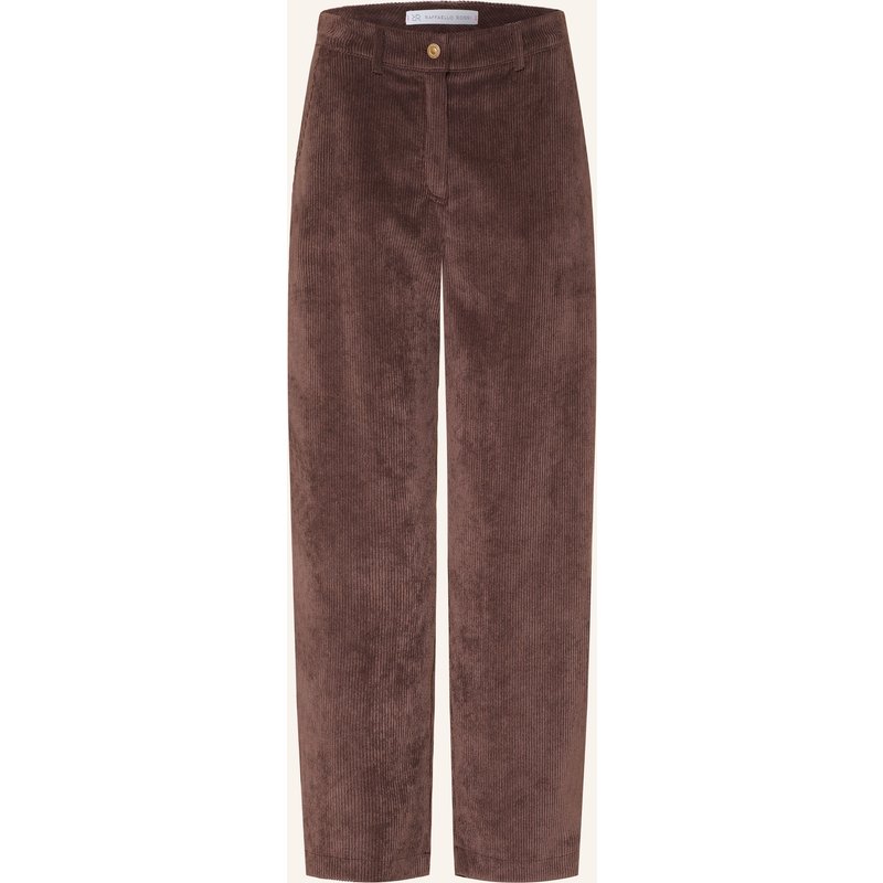 Raffaello Rossi 7/8-Hose Phibi Aus Cord braun