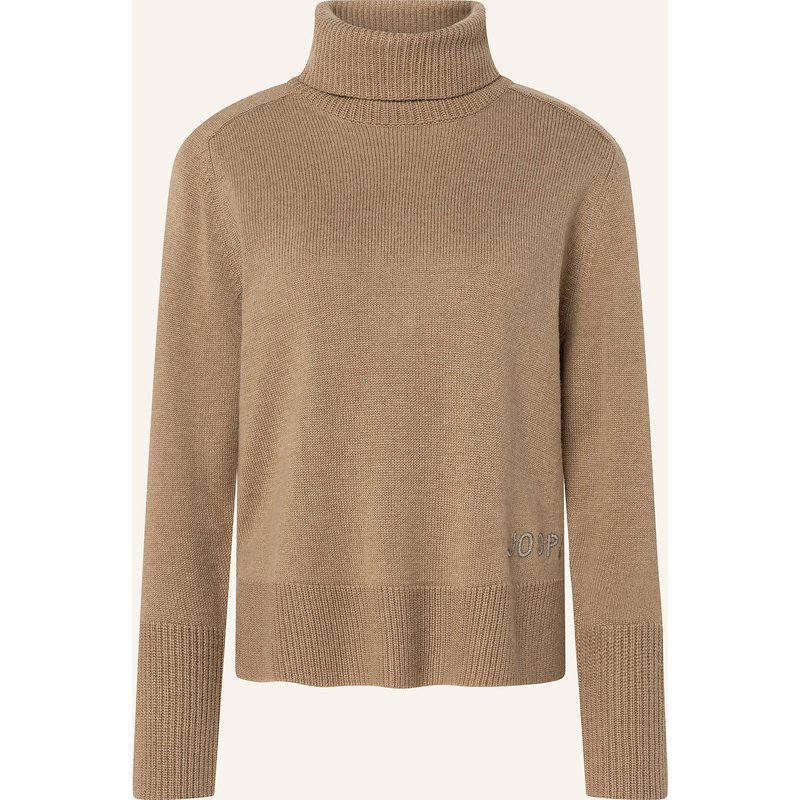Joop! Rollkragenpullover Kaddle Mit Schmucksteinen braun