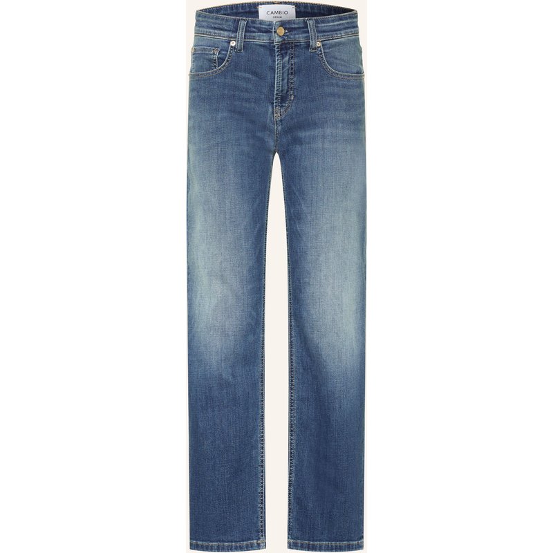 Cambio Straight Jeans Gini blau