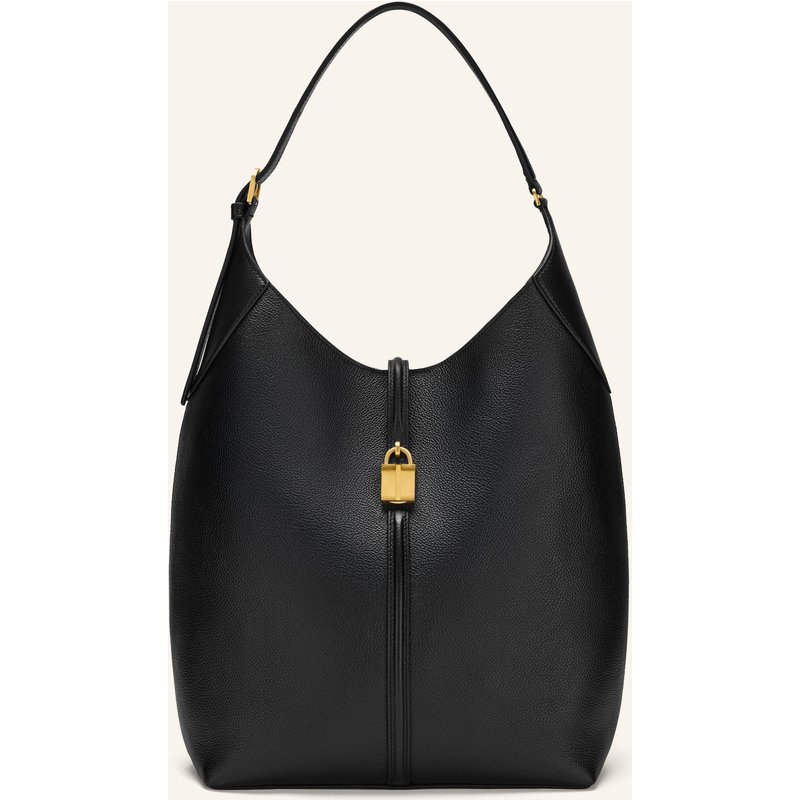 Demellier Schultertasche The Large Siena Bucket schwarz
