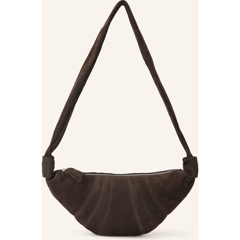 Lemaire Schultertasche Croissant Small braun
