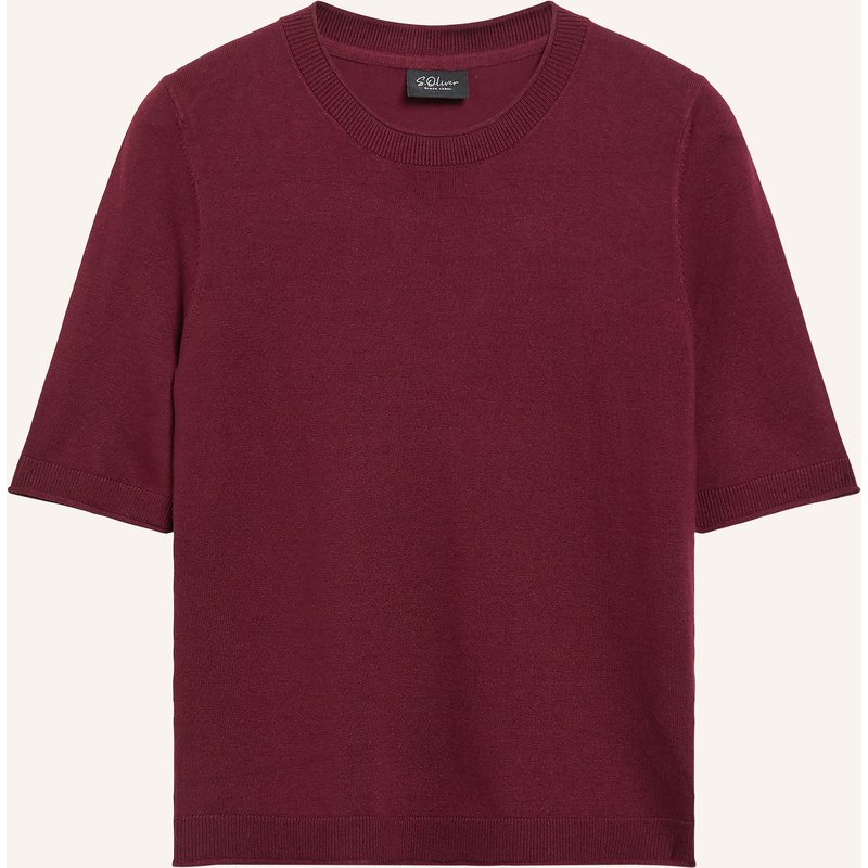 S.Oliver Black Label Strickshirt rot