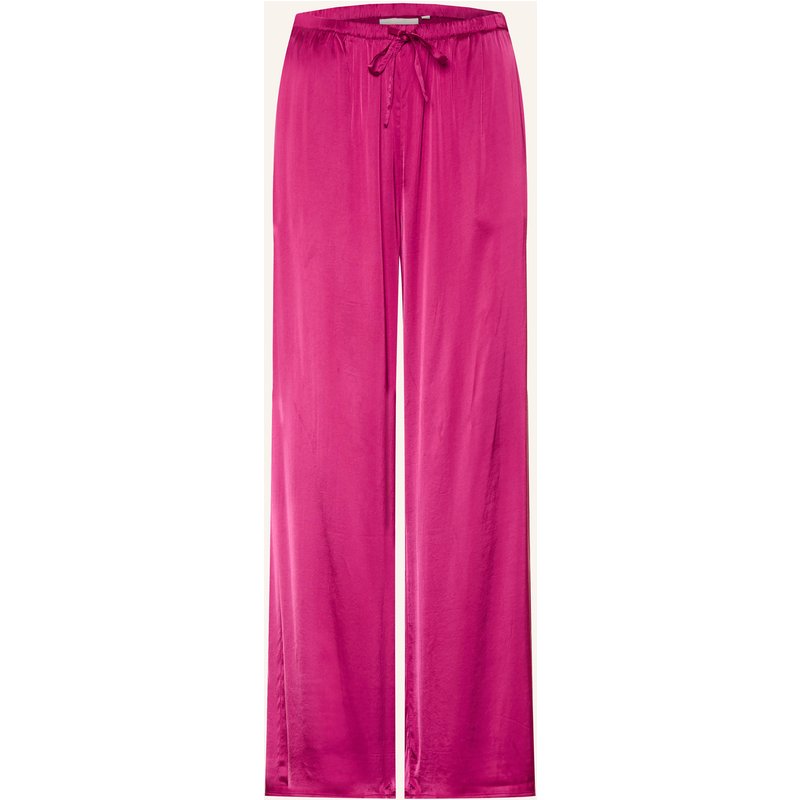 Essenza Schlafhose Ida Uni Aus Satin pink