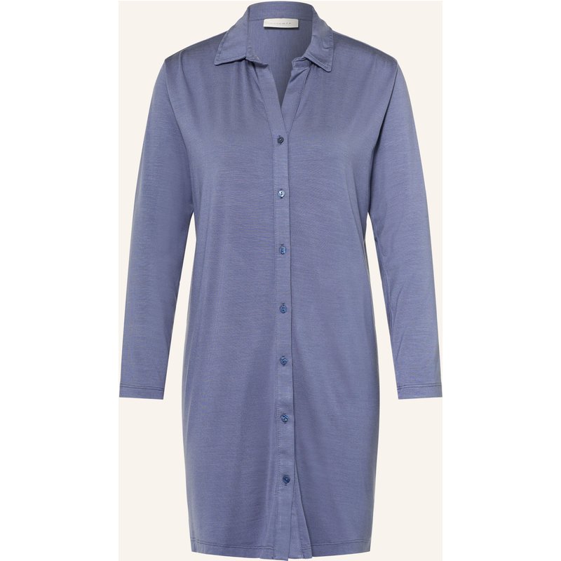 Essenza Nachthemd Valentina Uni blau