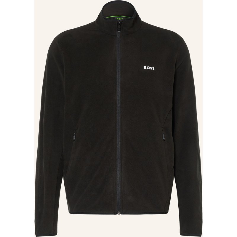Boss Fleecejacke Active schwarz