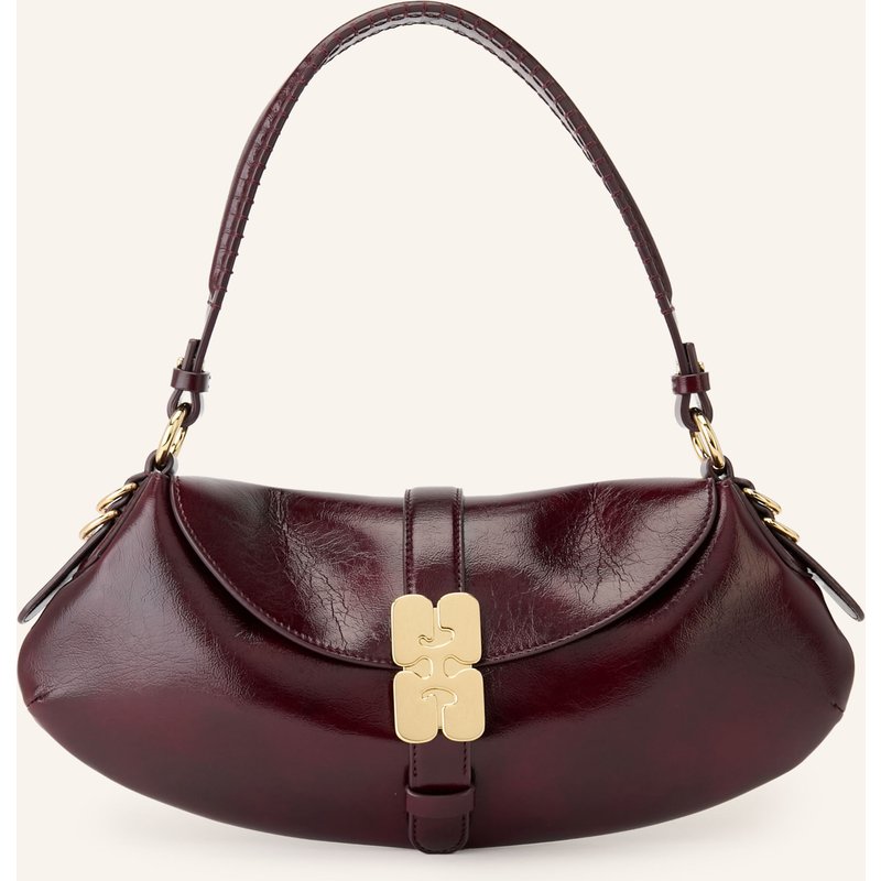 Ganni Handtasche B-Kat rot