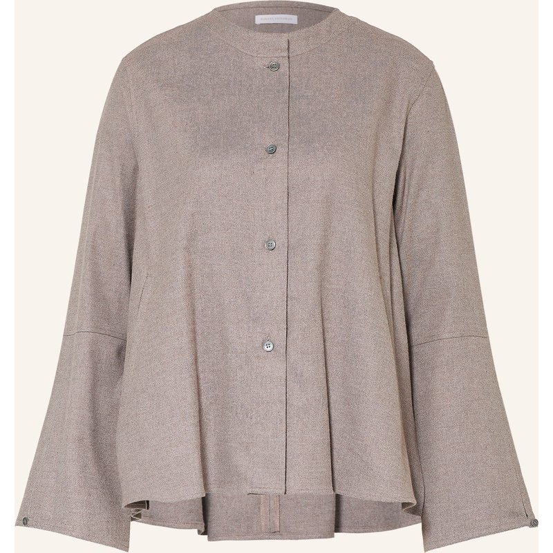 Robert Friedman Flanellbluse Zoe beige