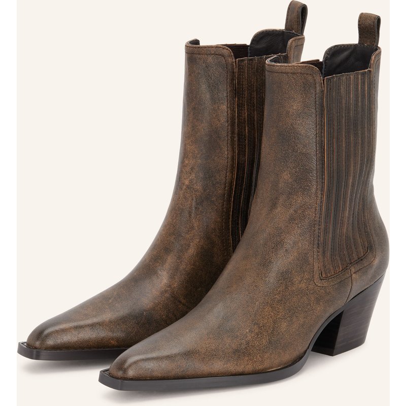 Lola Cruz Cowboy Boots braun