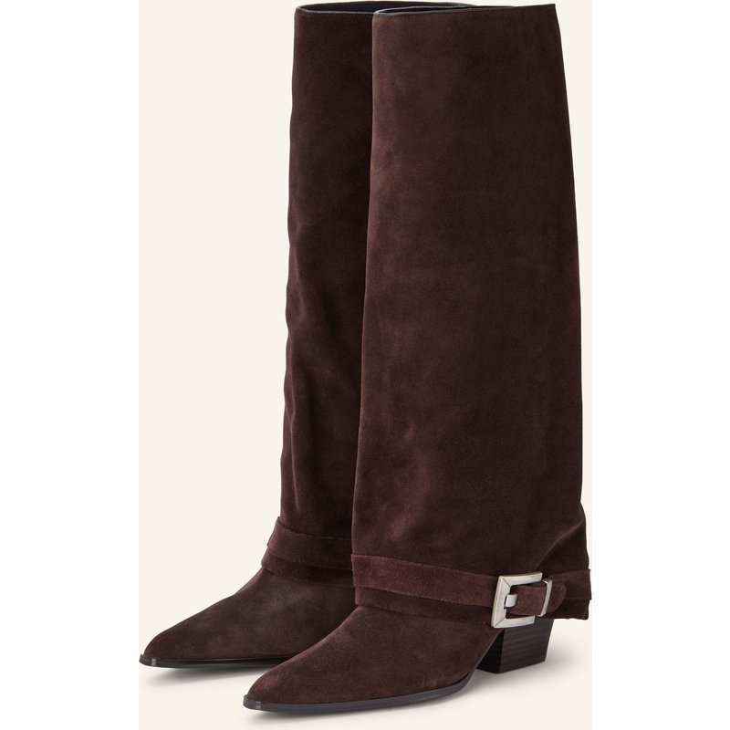 Lola Cruz Cowboy Boots Ramona braun