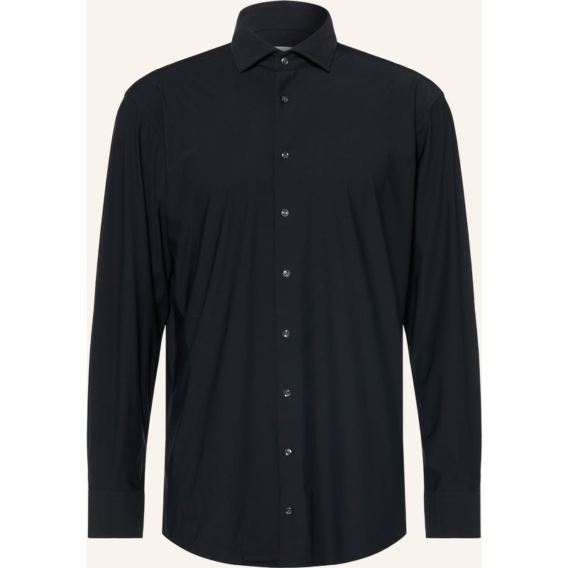 Seidensticker Jerseyhemd Comfort Fit schwarz