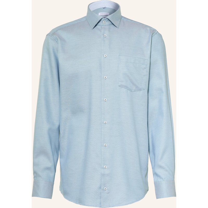 Seidensticker Hemd Slim Fit gruen