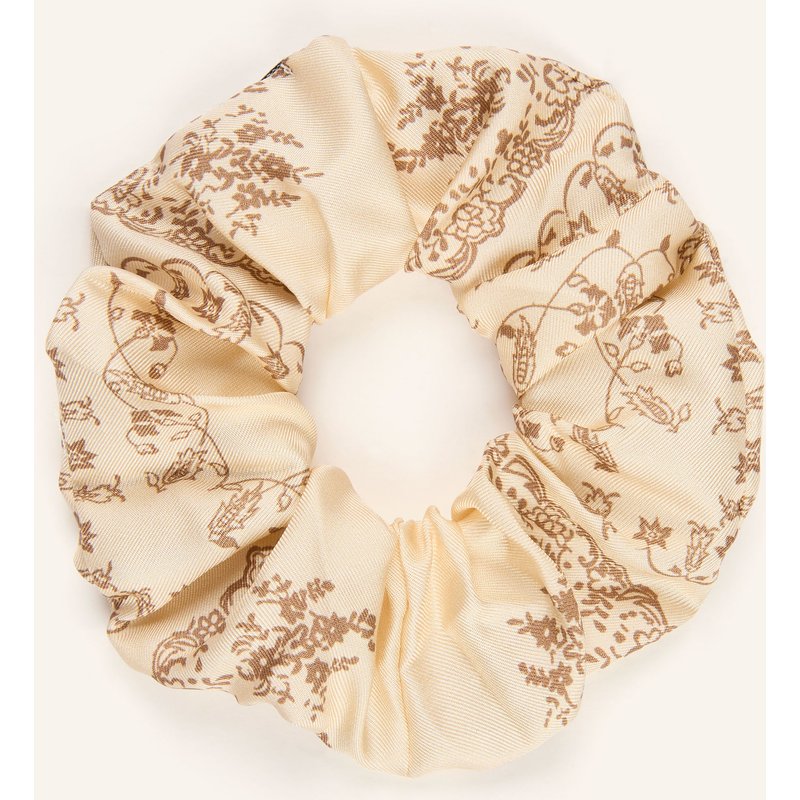 Aeneis Haargummi Aus Seide beige