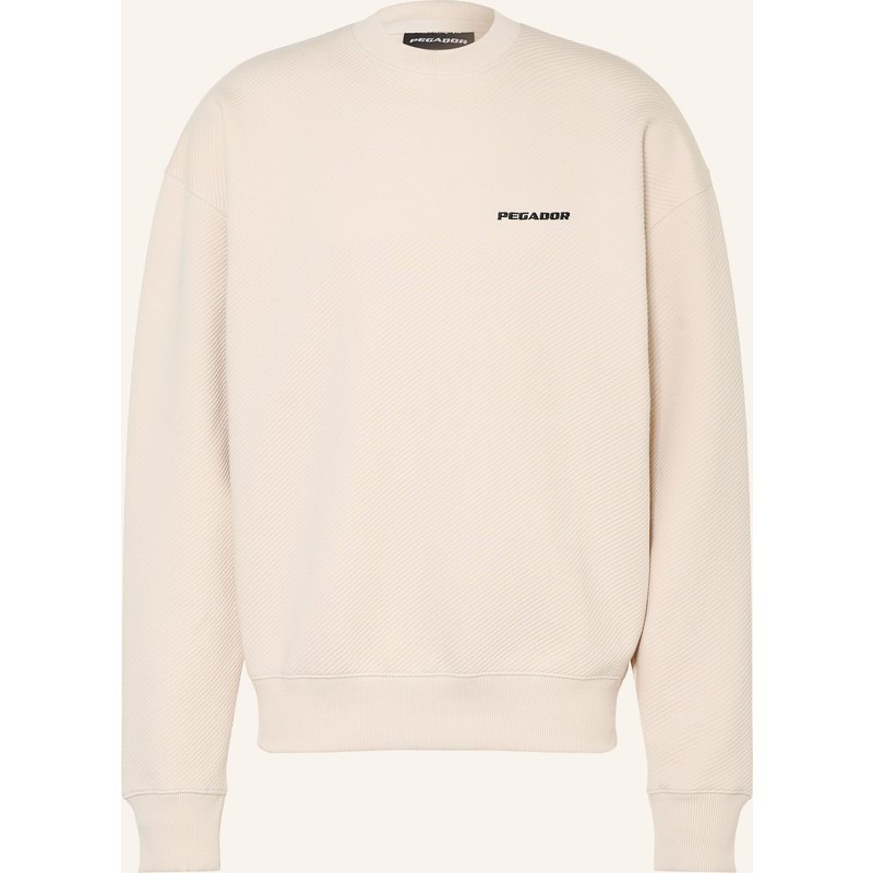 Pegador Oversized-Sweatshirt Tate beige