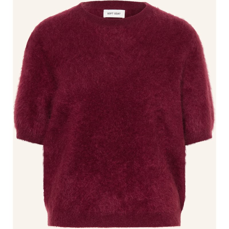 Soft Goat Strickshirt Aus Cashmere rot
