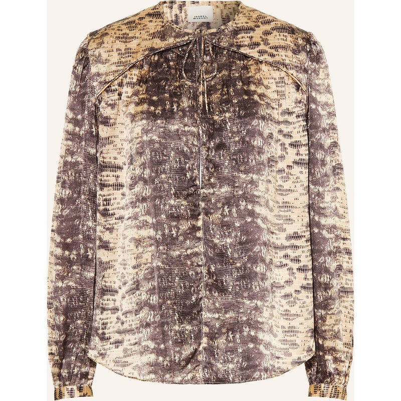 Isabel Marant Blusenshirt Laraya Aus Seide beige