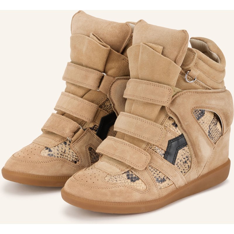 Isabel Marant Hightop-Sneaker Bekett beige