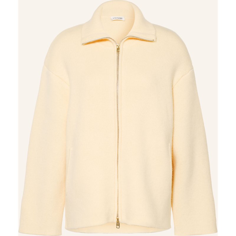 Ladneri Strickjacke Melua Mit Cashmere gelb