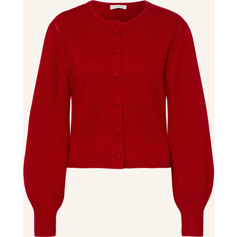 Ladneri Strickjacke Nala Aus Cashmere rot