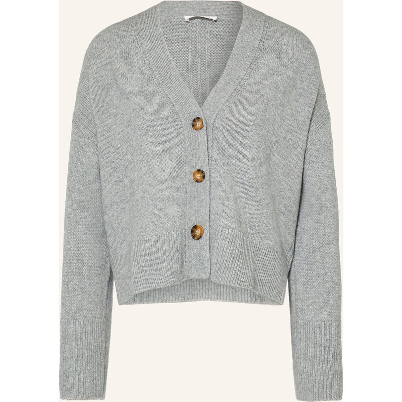 Ladneri Strickjacke Luce Mit Cashmere grau