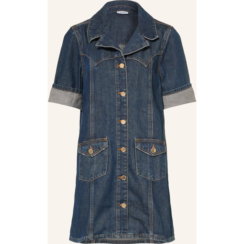 Ganni Jeanskleid blau