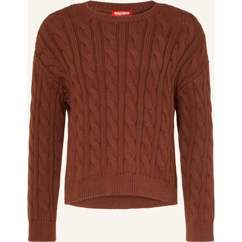 Wrstbhvr Pullover Imran braun