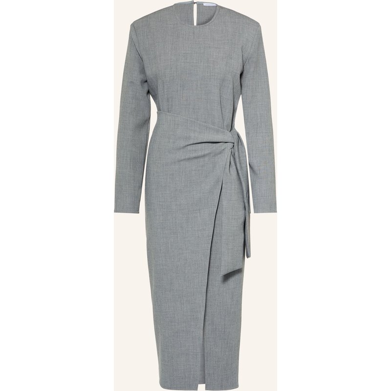 Patrizia Pepe Kleid In Wickeloptik grau