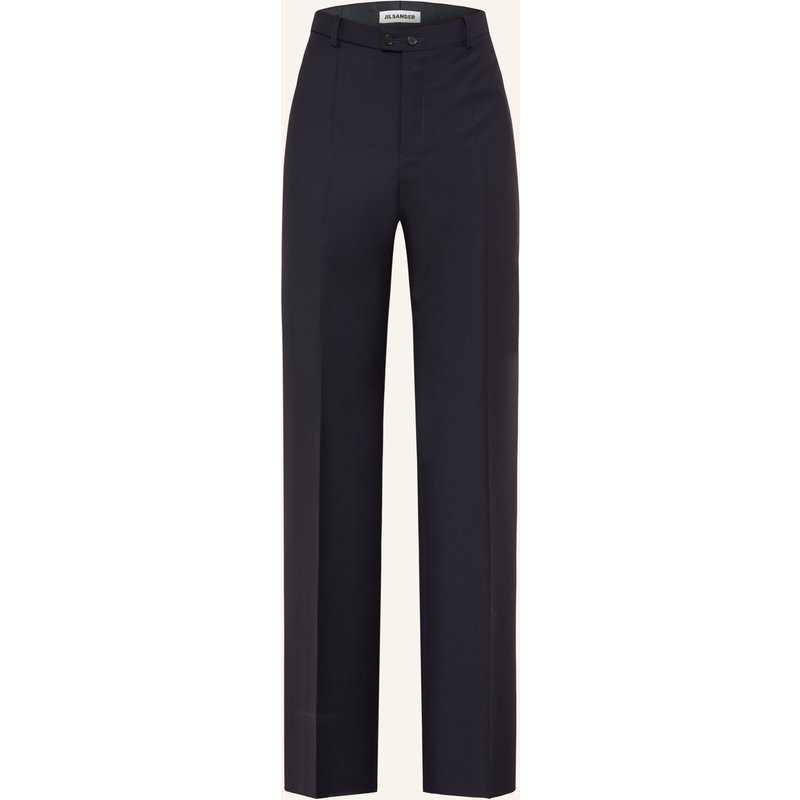 Jil Sander Anzughose Regular Fit blau