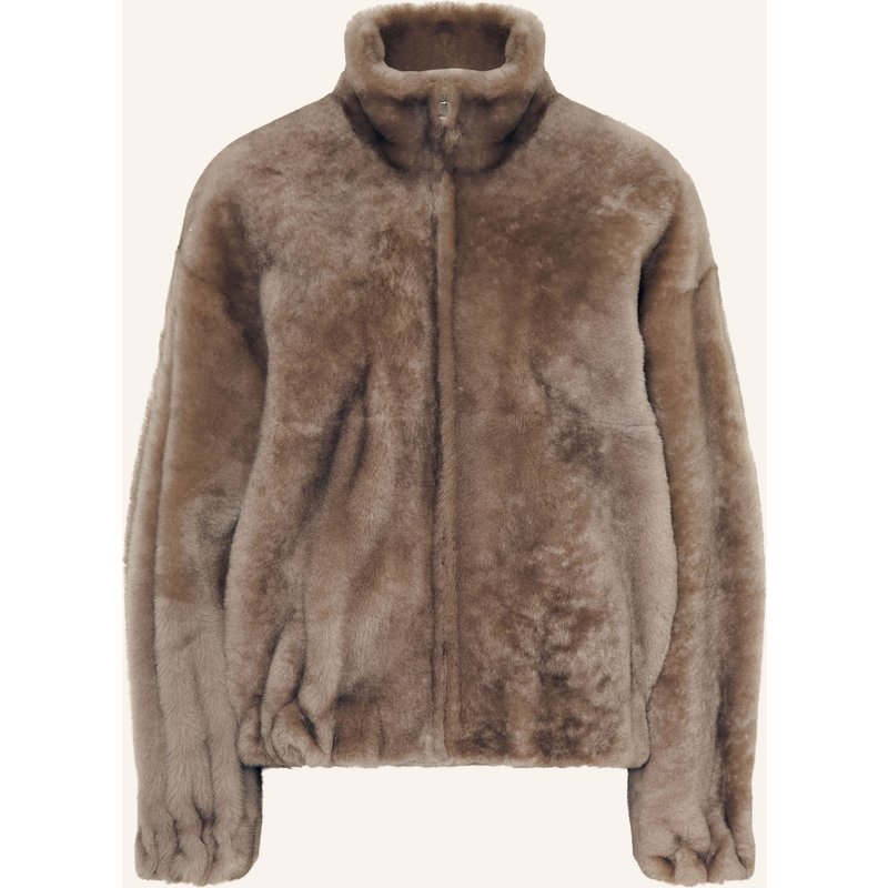 Nour Hammour Jacke Cortina beige